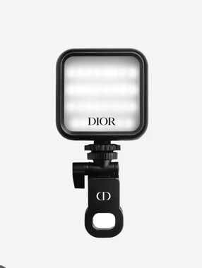 Dior Portable LED Photo Clip Phone Camera Light Selfie Video Limited Ed. New